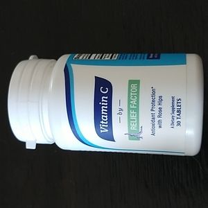 Vitamin C with Rose Hips by Relief Factor 30 tablets per container (5 containers